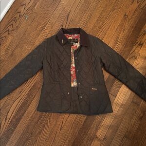 Barbour Annadale Dark Green Quilted Women’s Barn Jacket